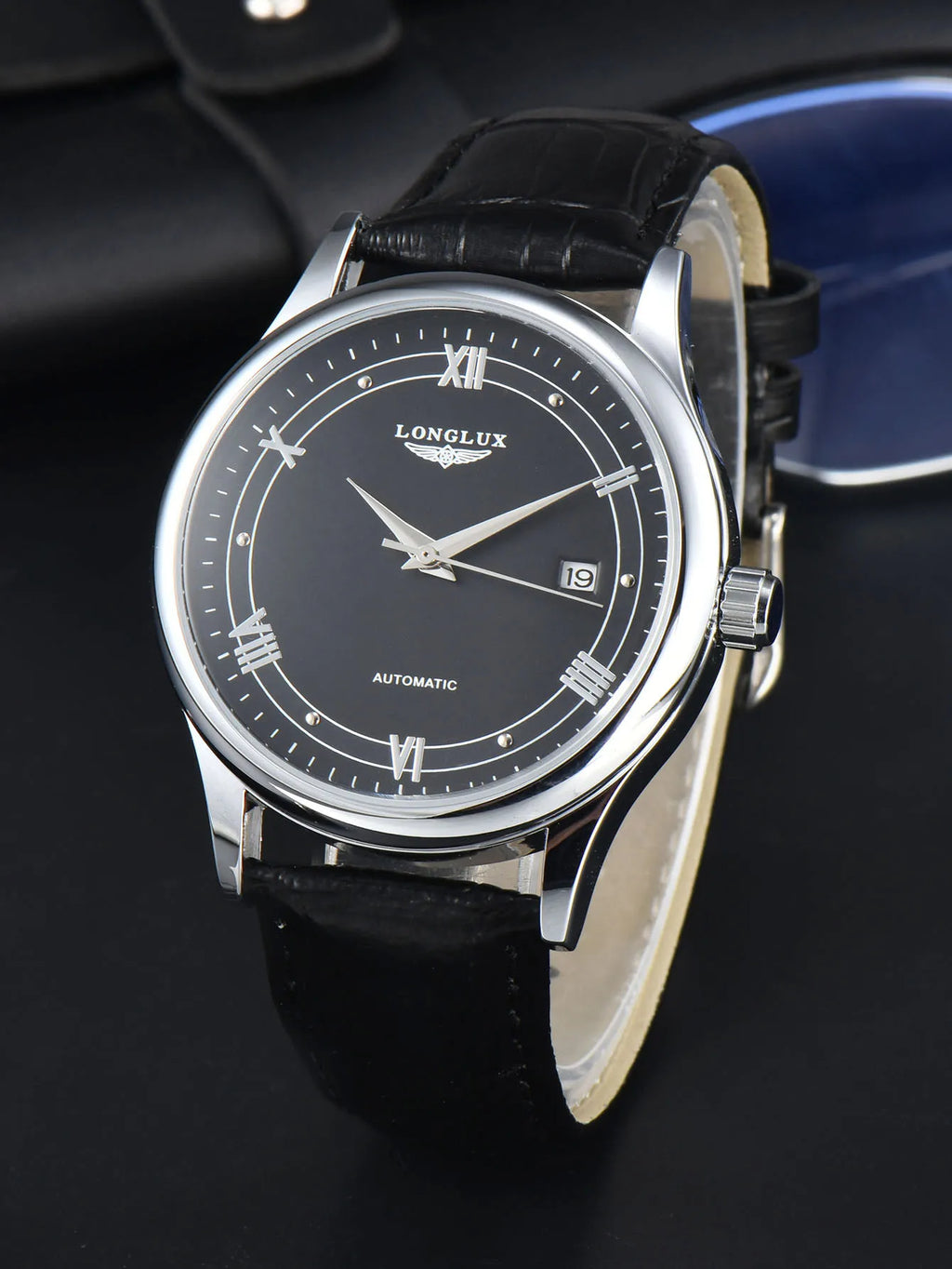 Automatic Man Watch Leather