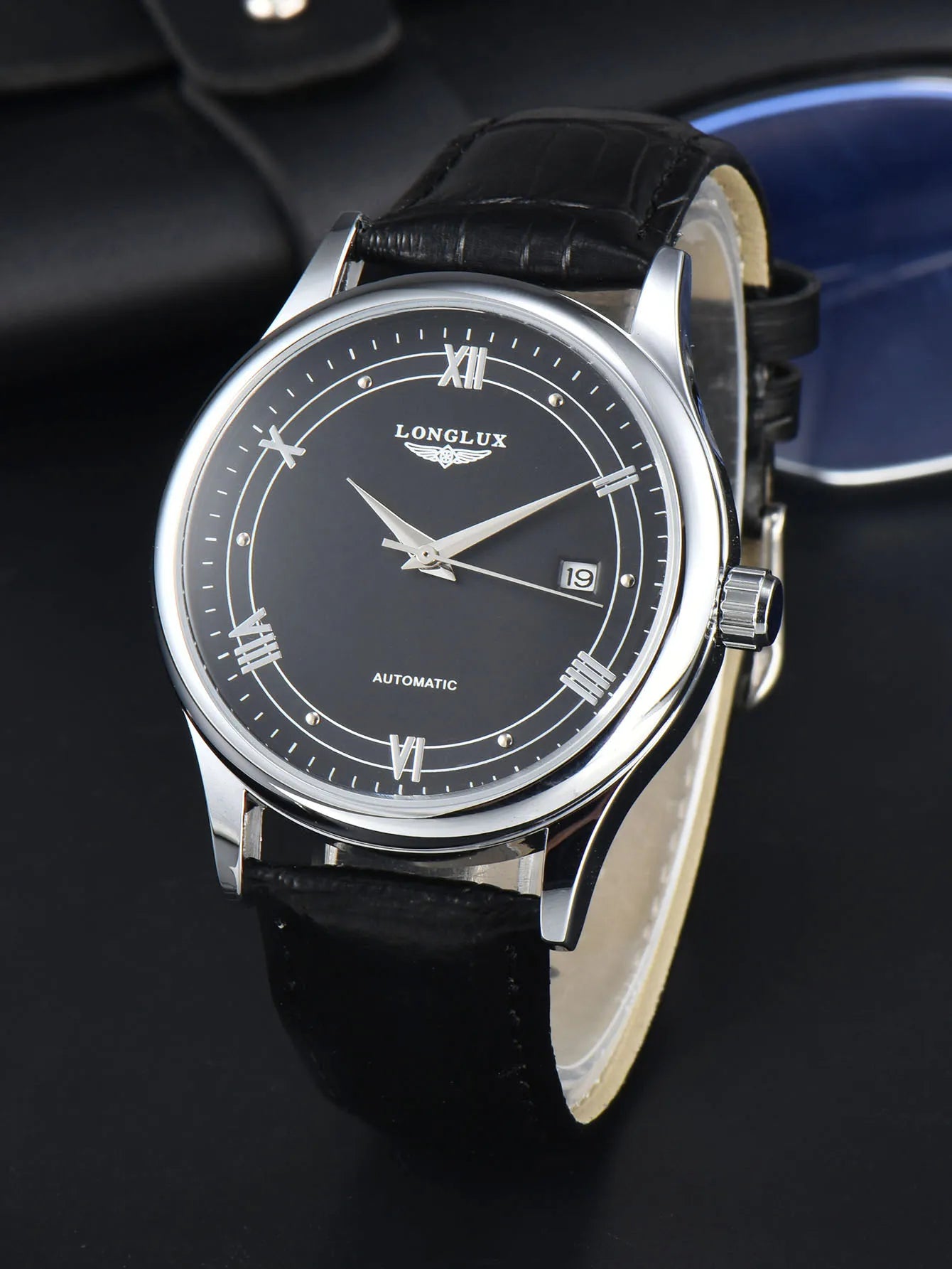 Automatic Man Watch Leather